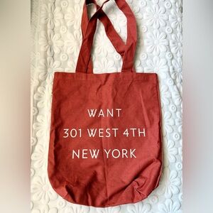 NYC Canvas Tote Bag – WANT Les Essentiels New York Reusable Shopping Bag